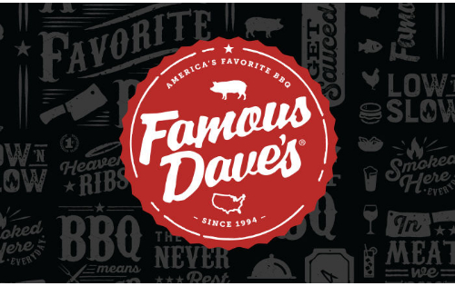 Famous Dave's Gift Card Online