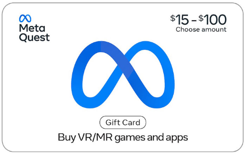Meta Quest Gift Card Online