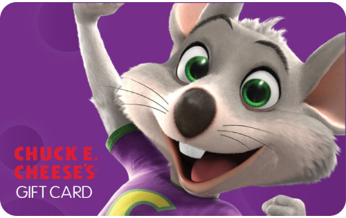 Chuck E. Cheese Gift Card Online