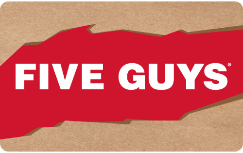 Five Guys Gift Card Online