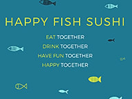 Happy Fish Sushi Pines