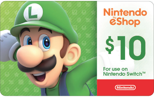 Nintendo eShop Gift Card Online